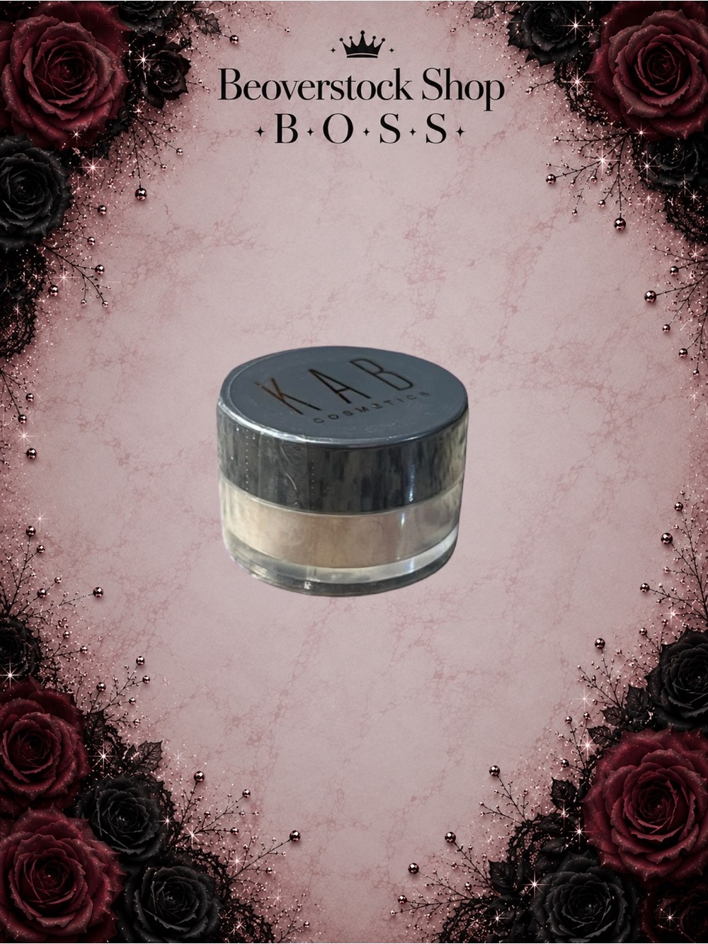 New KAB Cosmetics Translucent Loose Setting Powder Makeup